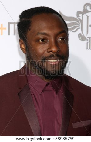 LOS ANGELES - JAN 23:  will.i.am at the Annual Trans4m Benefit Concert at Avalon on January 23, 2014 in Los Angeles, CA