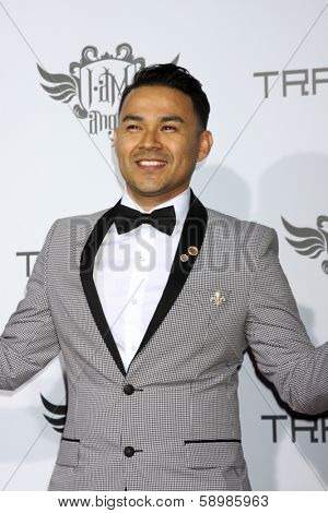 LOS ANGELES - JAN 23:  Frankie J at the Annual Trans4m Benefit Concert at Avalon on January 23, 2014 in Los Angeles, CA