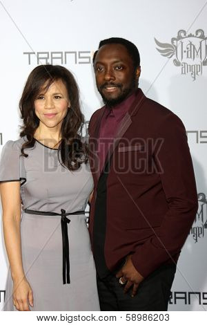 LOS ANGELES - JAN 23:  Rosie Perez, will.i.am at the Annual Trans4m Benefit Concert at Avalon on January 23, 2014 in Los Angeles, CA