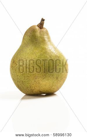 Fruit-pears-tasty Ripe Green Isolated Pear