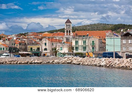 Vodice Is A Small Town On The Adriatic Coast In Croatia