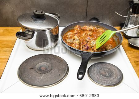 Cooking Dinner