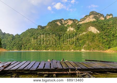Mountains And River.