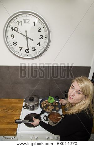 Cooking Dinner