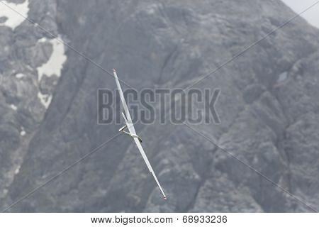Radio Controlled Model Airplane In Flight