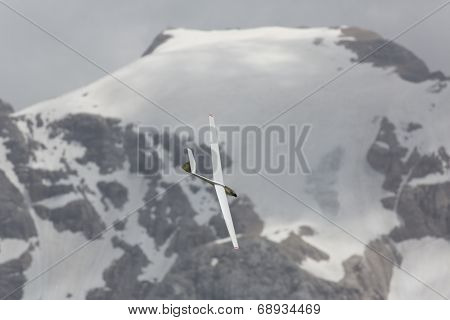 Radio Controlled Model Airplane In Flight