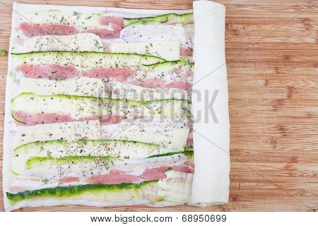 Puff Pastry Roll