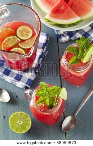 Refreshing Homemade Watermelon Agua Fresca