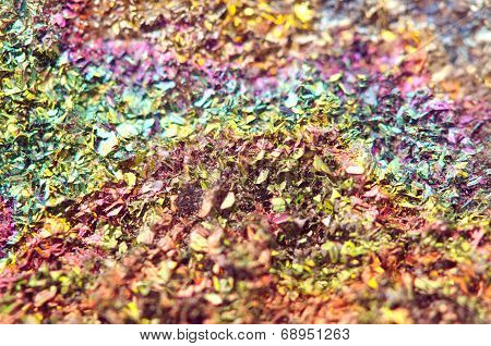 Fantastic Background, Magic Of A Stone, Rainbow In Metal Rock (big Collection )