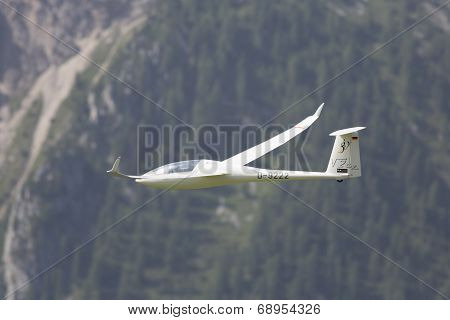 Radio Controlled Model Airplane In Flight