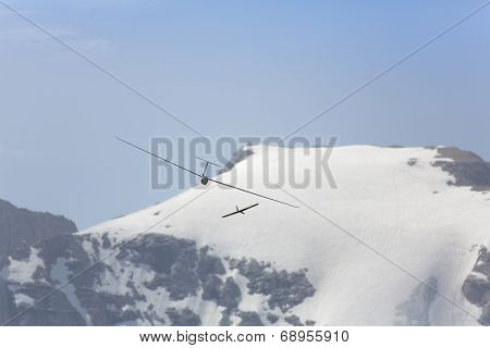 Radio Controlled Model Airplane In Flight