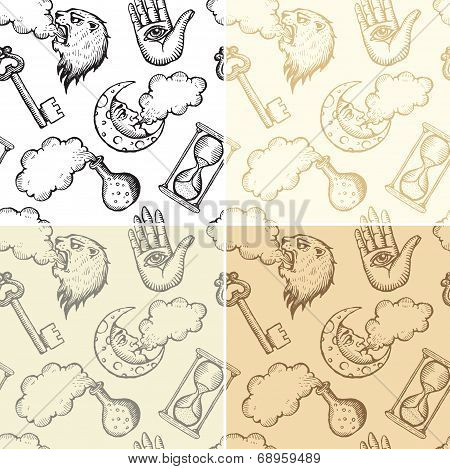 Seamless Alchemy Patterns