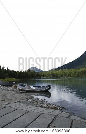 Boat On The Kenai River