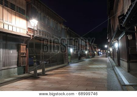 Historical old Japanese house Kanazawa Japan