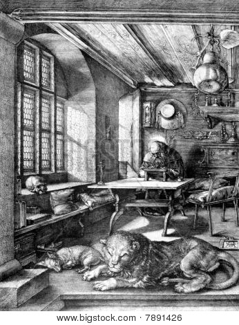 Святой Иероним в своем исследовании