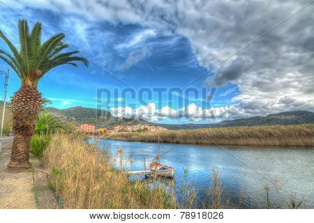 Temo River Under A Cloudy Sky