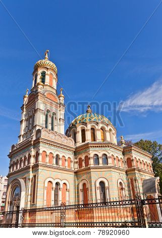 Orthodox Alexander Nevsky Cathedral (1884) In Lodz, Poland