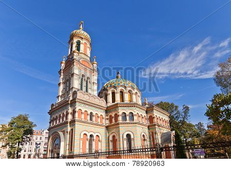 Orthodox Alexander Nevsky Cathedral (1884) In Lodz, Poland