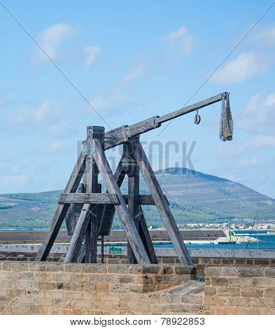 Catapult By The Shore