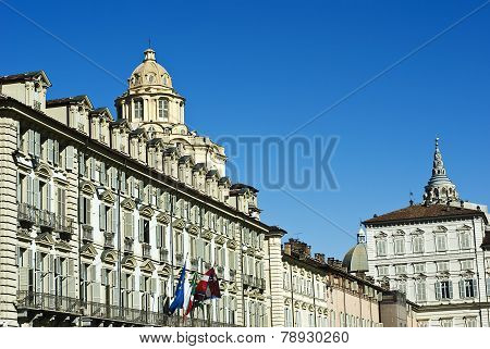 Architecture Building In Turin