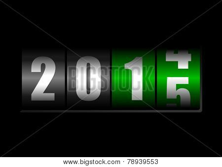 2014 2015 new year counter