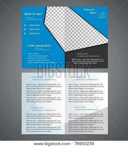 Blue Business Brochure
