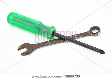 Screwdriver And Wrench