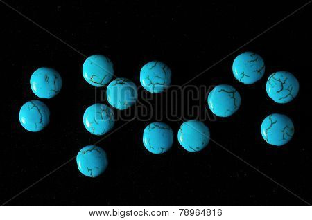 Blue Howlite Turquoise Gem Stone