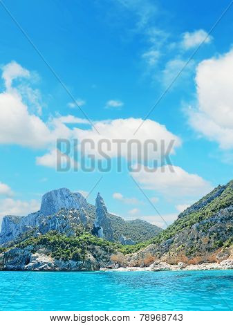 Cala Goloritzè Under A Cloudy Sky
