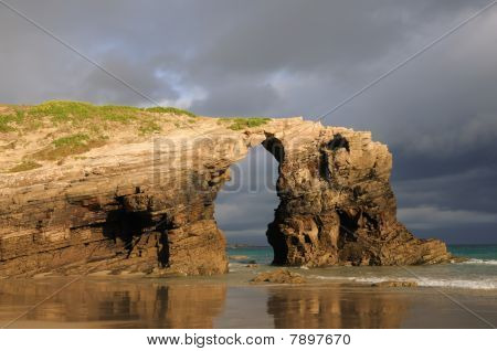 Praia de las catedrales