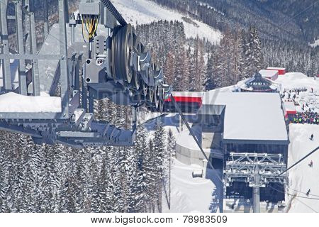 Modern ropeway FUNITEL