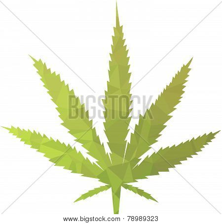 marijuana leaf