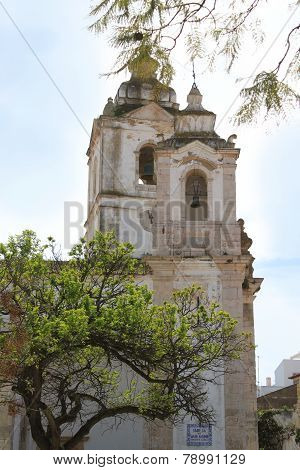 Church In Faro, Algarve, Portugal