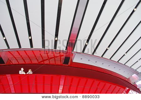 Interni di Winspear Opera House a Dallas in Texas