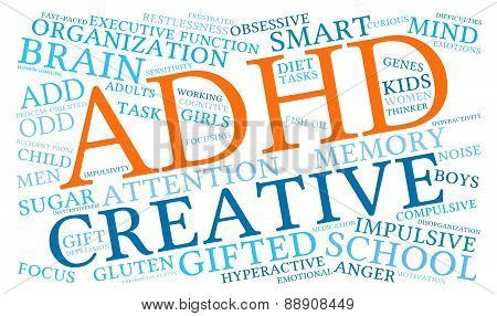 ADHD Word Cloud