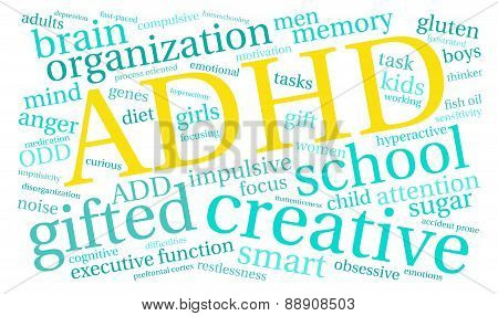 ADHD Word Cloud