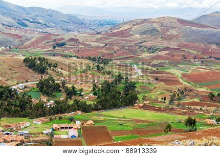 Farmlands In Peru