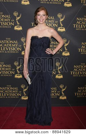 LOS ANGELES - FEB 24:  Ashlyn Pearce at the Daytime Emmy Creative Arts Awards 2015 at the Universal Hilton Hotel on April 24, 2015 in Los Angeles, CA
