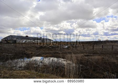 Deserted farm