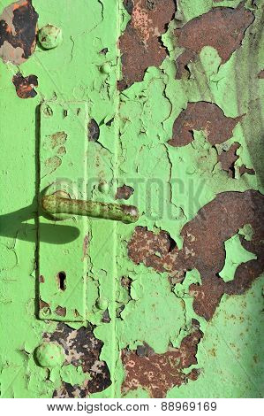 green door