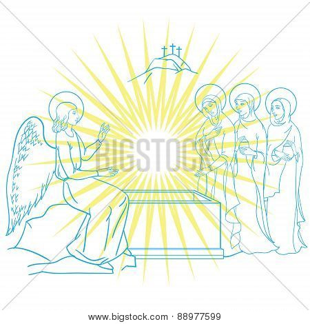 scene of Mary Magdalene