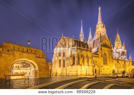 Fishermen's bastion in Budapest, Hungary