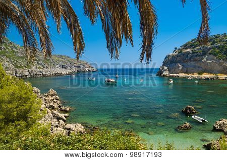 Anthony Quinn Bay On Rhodes