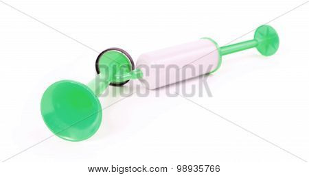 Manual Air Horn Isolated