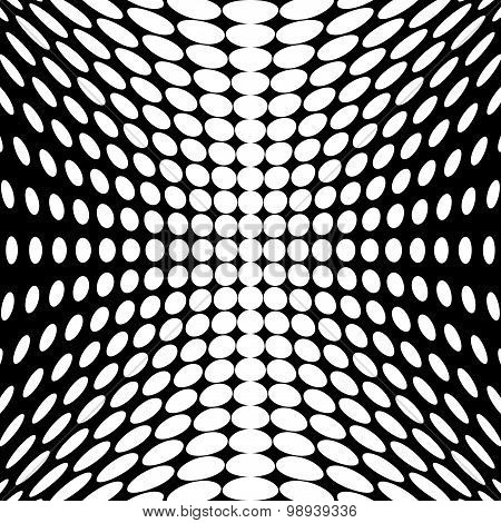 Design Monochrome Dots Background