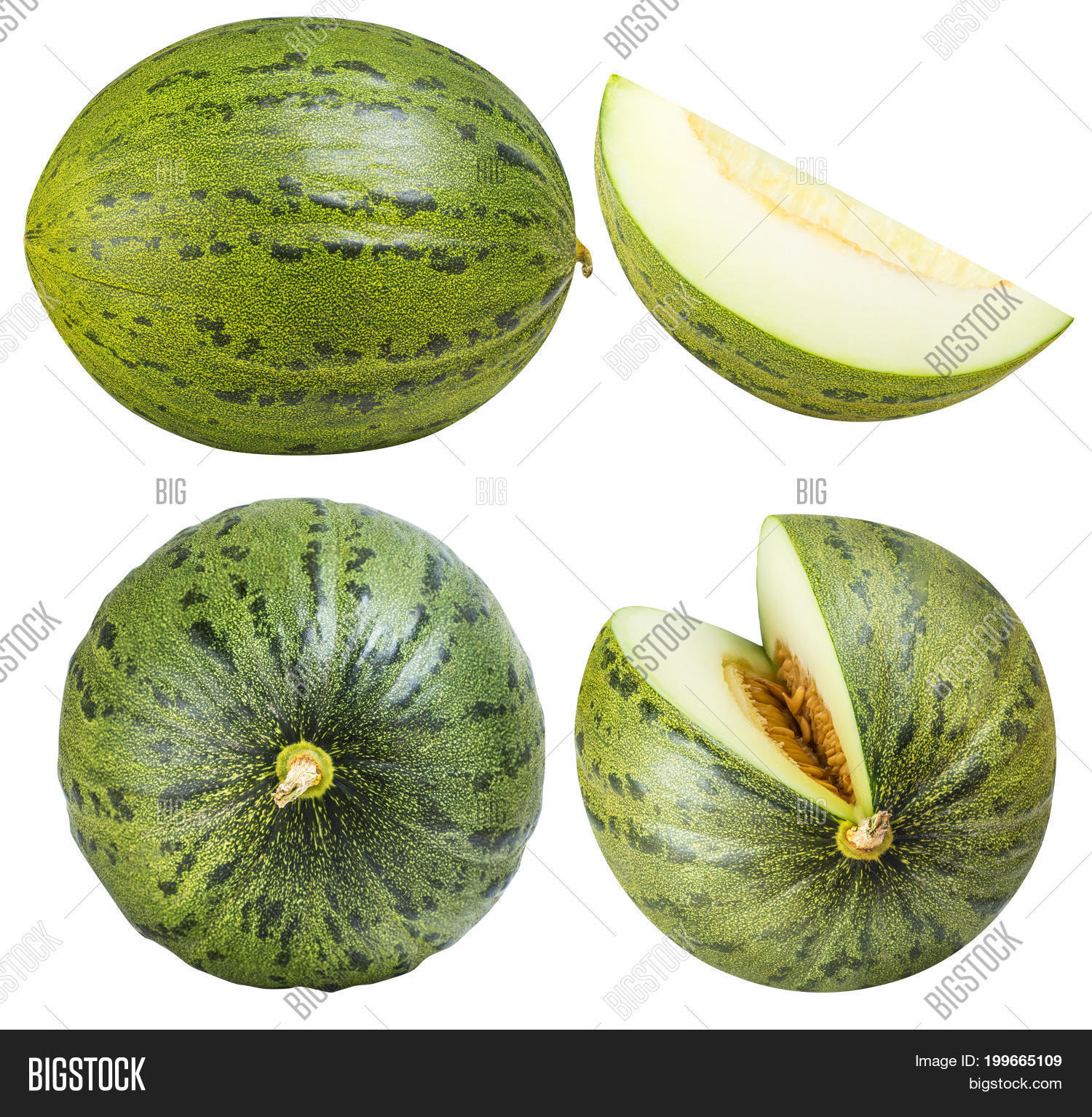 Group Green Melons Image & Photo (Free Trial) Bigstock