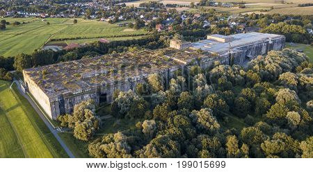 Bunker Valentin - a protective shelter for a nazi submarine factory, Germany