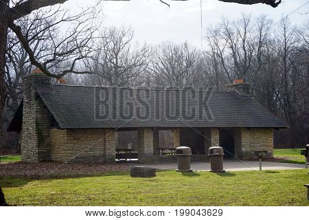 Groups may rent the historic Shorewood Grove Shelter, in  in the Hammel Woods Forest Preserve in Shorewood, Illinois, for picnics and other activities.