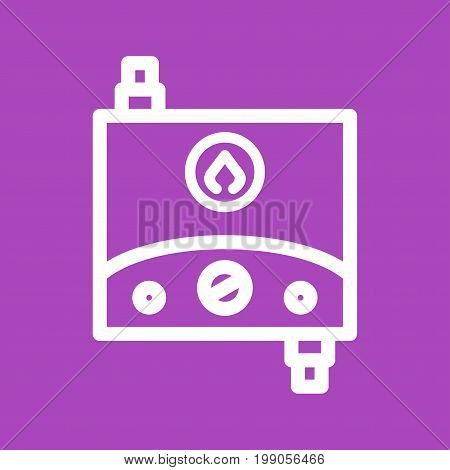Water, heater, tankless icon vector image. Can also be used for Climatic Equipment. Suitable for use on web apps, mobile apps and print media.