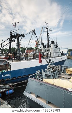 Port Of Liepaja, Latvia